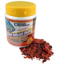 Ocean Nutrition Brine Shrimp Plus Flake Fish Food - 2.5 oz/70 g