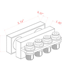 AUQA GADGET - CUSTOMCRADLE PRO - MAGNETIC TUBE HOLDER