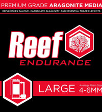 *** Whole Case of 4 Bags *** Reef Endurance Large Calcium Reactor Media 16kg (35.2lbs) Box