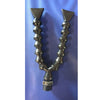 Double 1/2 approximately 8" long