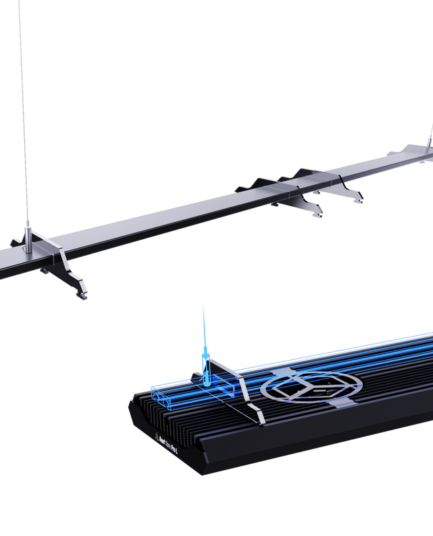 Reef Factory Reef Flare Pro Profile Set - 1.4m (black)