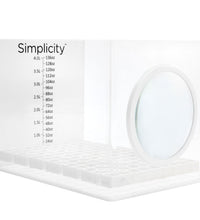 Simplicity Coral Dipping Container