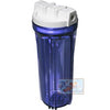 FW4200CW14-RC White head, clear canister - Ridge Cap