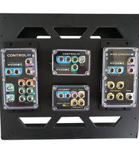 Mini Black Aquarium Controller Board Wire Management System