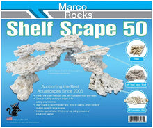 MarcoRocks Shelf Scape 50 Dry Live Rock Kit (40lbs)