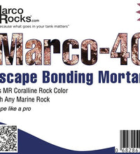 MarcoRocks E 400 Aquascaping Cement - Coralline