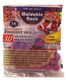 Tropic Eden 3D Moldable Rock - Pink Coralline 9 gram sample