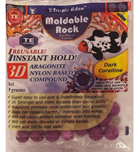 Tropic Eden 3D Moldable Rock - Dark Coralline 9 gram sample