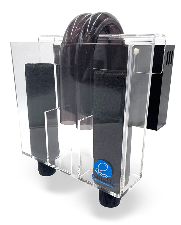 ES-PF-1200, Eshopps Overflow Box 10L x 3W x 10H up to 300g tank