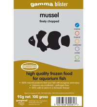 Gamma Blister Pack: Finely Chopped Mussel