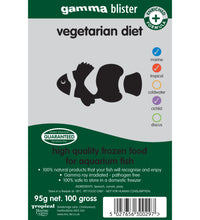 Gamma Blister Pack: Vegetarian Diet