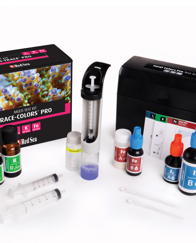Red Sea Trace Colors Pro Mult Test Kit (I2,K,Fe)