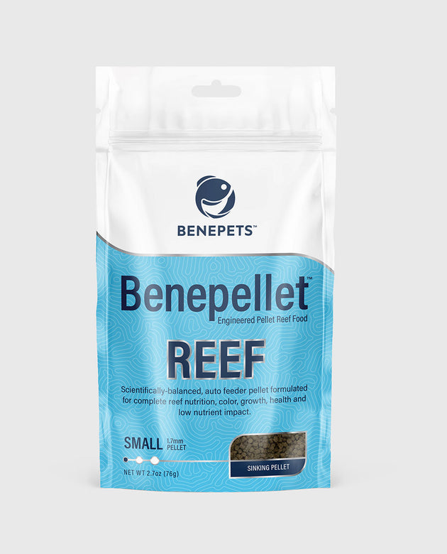 Benepets Benepellet Reef Small (1.7mm Pellet) - 2.7 oz Pouch