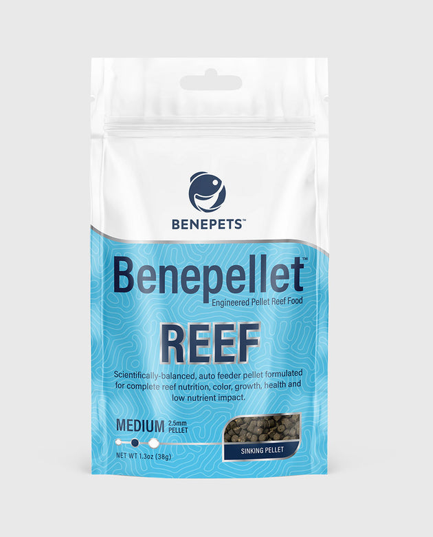 Benepets Benepellet Reef Medium (2.5mm Pellet) - 1.3 oz Pouch