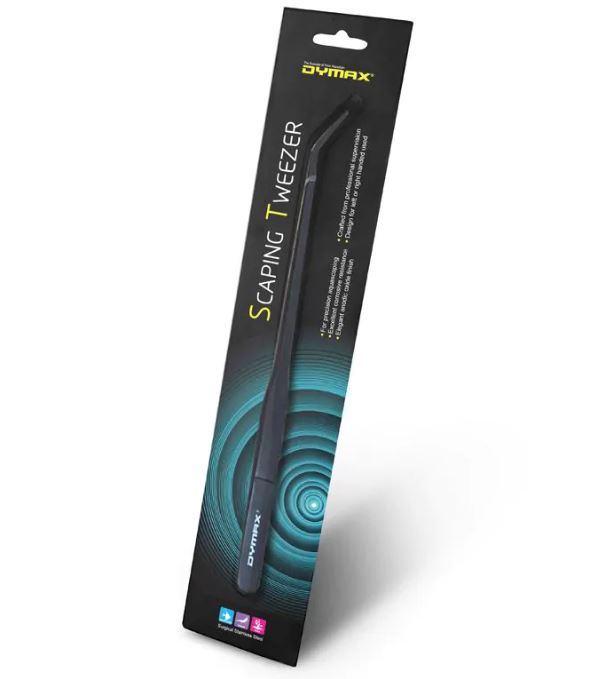 DYMAX Stainless Steel Tweezers-CONTRA ANGLE