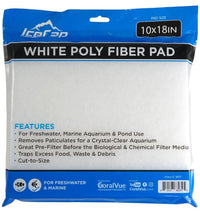 IceCap White Poly Fiber Pad