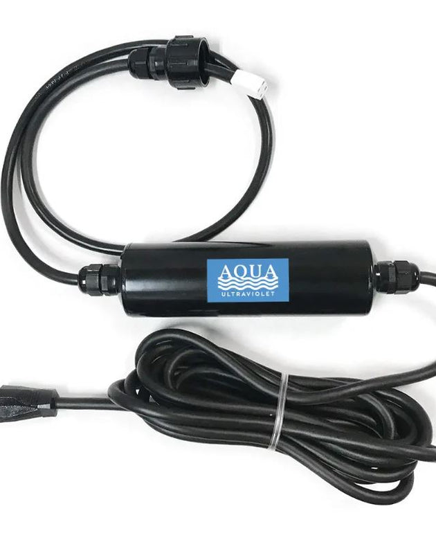 Aqua Ultraviolet 40 Watt, Black, Inline Transformer