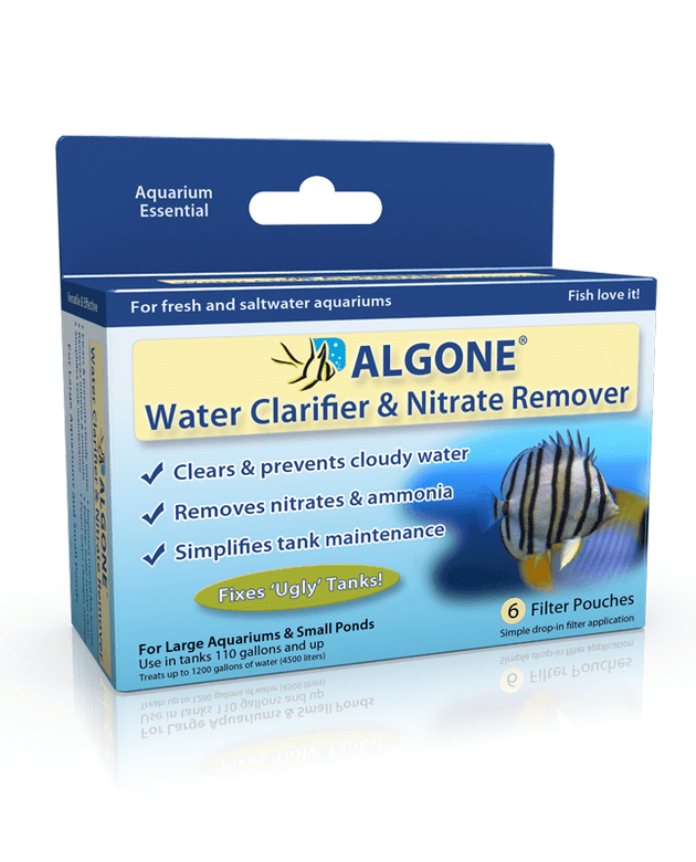 Algone Water Treatment Large Aquariums Contains 6 pouches each (666372010025)