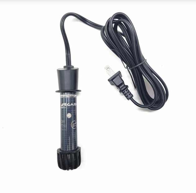Lifegard Aquatics Pre-Set Quartz Glass Heater 25 Watt   UL Listed and with Electronic Control