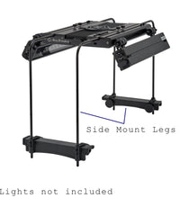 ReefBreeders Meridian Side Mounting Legs- Black