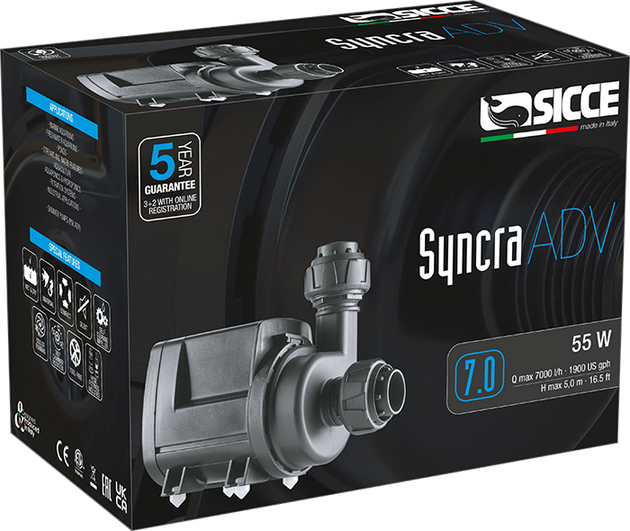Sicce Syncra Advanced 7 Pump - 1900gph