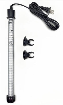 Lifegard Aquatics Adjustable Quartz Glass Heater 200 Watt UL Listed and with Electronic Control
