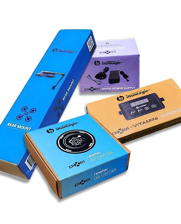 Dalua Illumagic Pixel Full Spectrum Reefer LED Bundle - PIXEL + POWER SUPPLY + REAR ARM + DIMMER