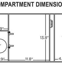 Icecap 24 Reef Sump V2 Dim: 24