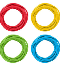 Simplicity Heavy-Duty Silicone Dosing Pump Tubing - Red, Yellow/Green/Blue Combo Pack - 10 Feet Each