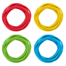 Simplicity Heavy-Duty Silicone Dosing Pump Tubing - Red, Yellow/Green/Blue Combo Pack - 10 Feet Each