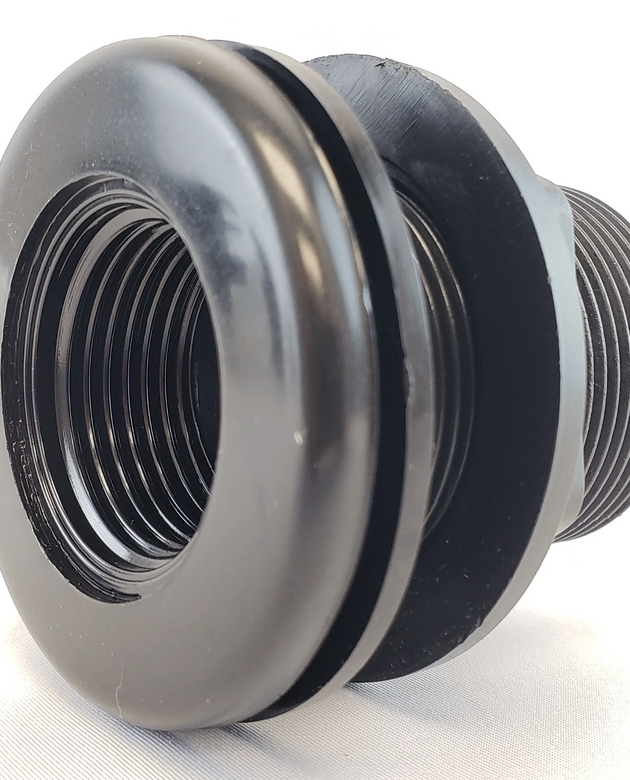 Lifegard Aquatics THREADED BULKHEAD FITTING 1
