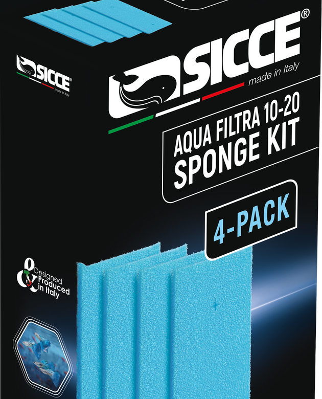 Sicce AQUA FILTRA 10-20 Replacement Sponges only (4units)