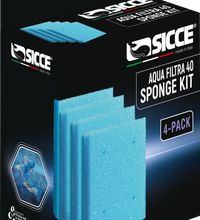 Sicce AQUA FILTRA 40 Replacement Sponges only (4units)