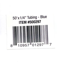 AquaticLife Tubing Polyethylene 50 FT x 1/4 IN Blue