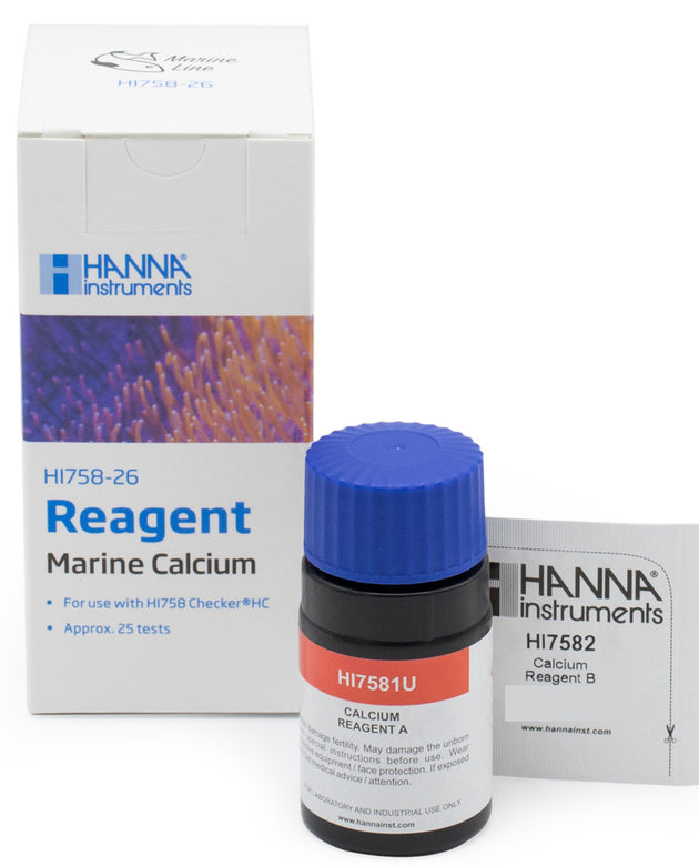 Hanna Calcium Reagent part A (liquid) + part B (powder) reagents (