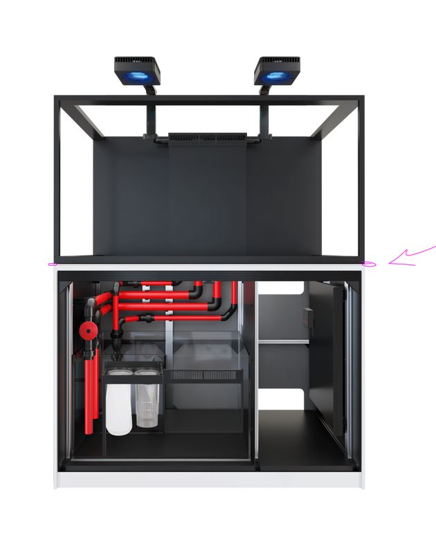 Red Sea REEFER S-550 G3 Deluxe - White (incl. 2 X RL170 & arms)