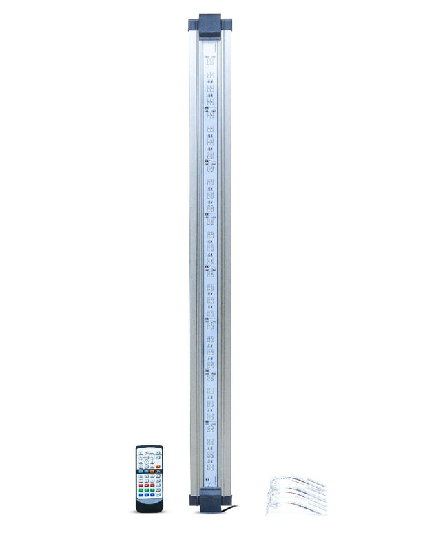 20in 24/7 automated light, 16 pcs each daylight/red/green/blue LED