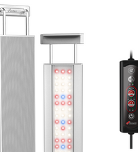 24in 2-channel Lunar+ controller, 5700k+6500k+660nm+450nm, 16W
