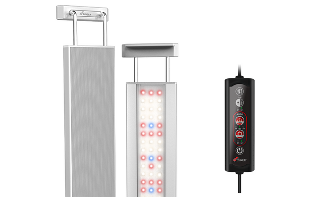 24in 2-channel Lunar+ controller, 5700k+6500k+660nm+450nm, 16W