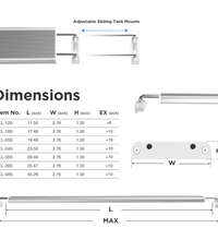 30in 3-channel controller, Lime+Amber+660nm+450nm+520nm, 36W