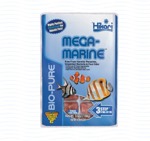 Hikari Bio-Pure Frozen Mega-Marine - Cubes - 3.5 oz