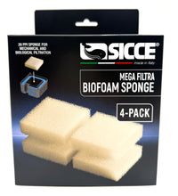 MEGA FILTRA Replacement Biofoam Sponges (4units) (SSP0049)