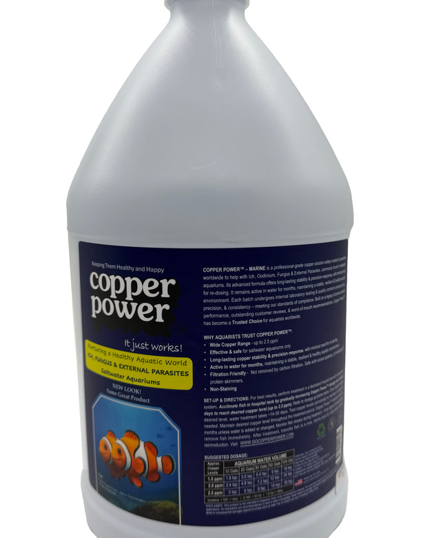 Copper Power Blue for Saltwater - 1 gal
