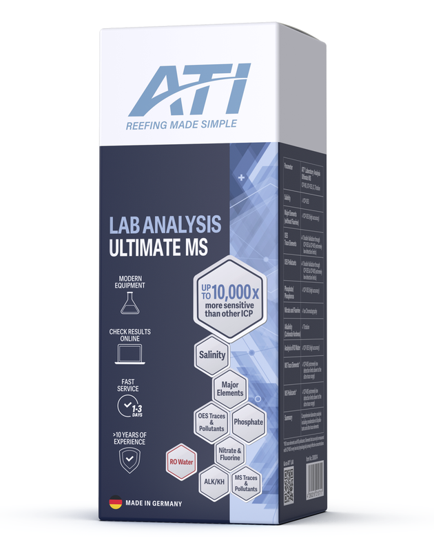 ATI ICP-MS Ultimate Lab Water Analysis - With Return Shipping