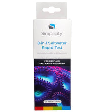 Simplicity 8-in-1 Saltwater Rapid Test - 25 Test Strips