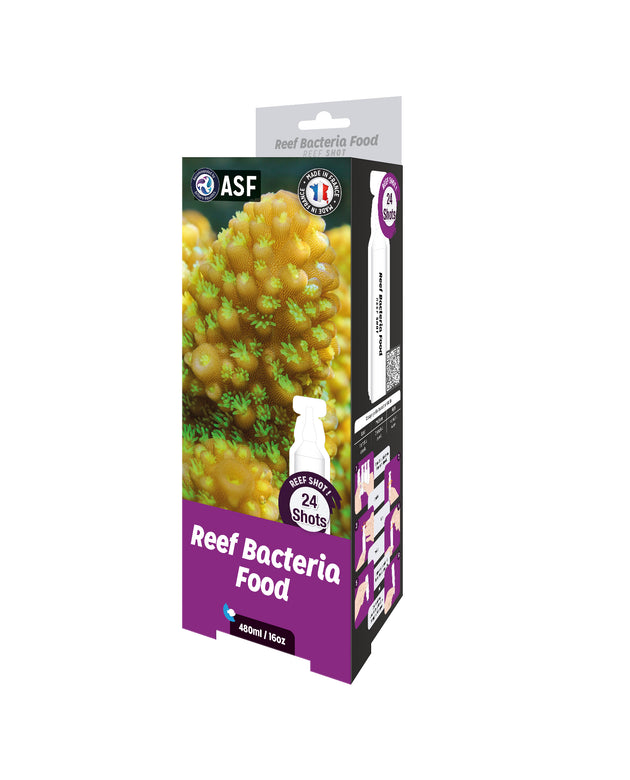 ASF Reef Shots Reef Bacteria Food (24 shots = 16oz)