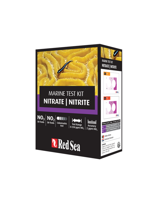 Red Sea MCP NO2/NO3 Test - 60/100 tests - Expires 3/2026