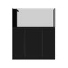 Eshopps Mariner Peninsula MP100 Rimless Reef Tank - White