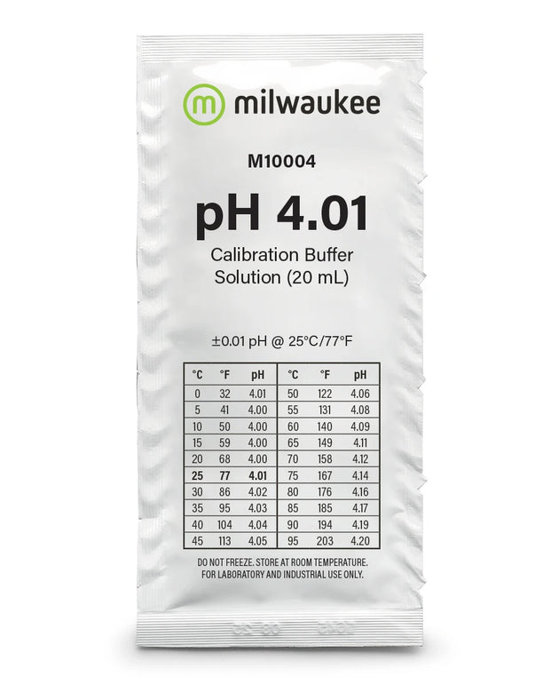 Milwaukee 4.01 pH Calibration Fluid Packet