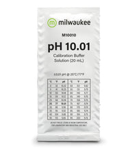 Milwaukee 10.01 pH Calibration Fluid Packet - 10 Pack